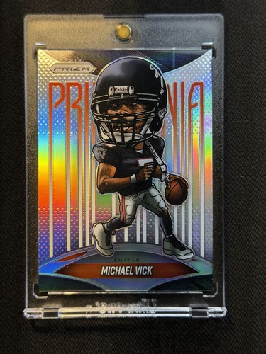 Michael Vick #2 2025 Panini Prizm Prizmania card