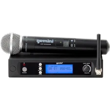 Gemini UHF-6100M Single Handheld Wireless System