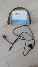 Muse 2 Brain Sensing Headband MU-03 Gray EEG Meditation Tracker Tested Works