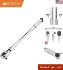 Llave dinamométrica micrómetro de accionamiento de 1/2 pulgada de alta precisión con por vida