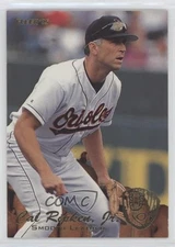 1995 Fleer Update Smooth Leather Cal Ripken Jr #8 HOF