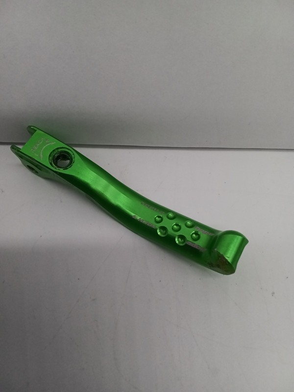 HOPE BRAKE TECH 3 LEVER BLADE (DIMPLES) , GREEN, USABLE FOR LEFT OR RIGHT HAND