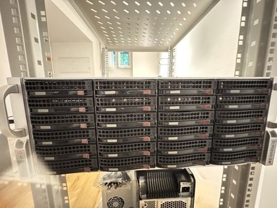 Supermicro CSE-846 - 24Bay RAID server Dual Xeon | 32GB RAM | 24x 2TB HDD Option