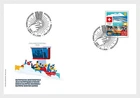 Switzerland 2026 Winter Olympic Games,Milan-Cortina,Winter Sports,Flags FDC