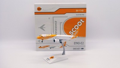 Scoot EMBRAER E190-E2 Reg: 9V-THB JC Wings Scale 1:200 Diecast Model XX20493