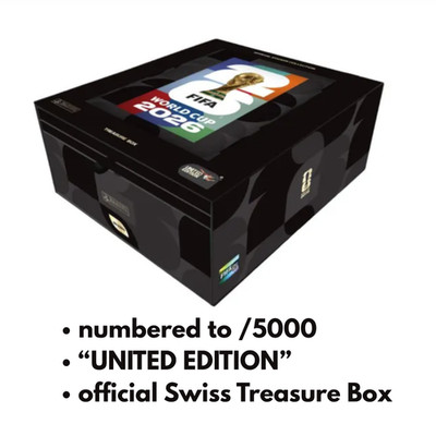 Panini World Cup 2026 numb. SWISS /5000 Display box SWISS united limited edition