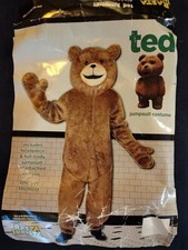 Teddy Bear of Costume Halloween Birthday Party Adult One size