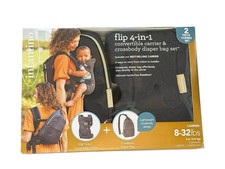 Infantino Flip 4-in-1 Convertible Carrier  Crossbody Diaper Bag Set 200100 NEW