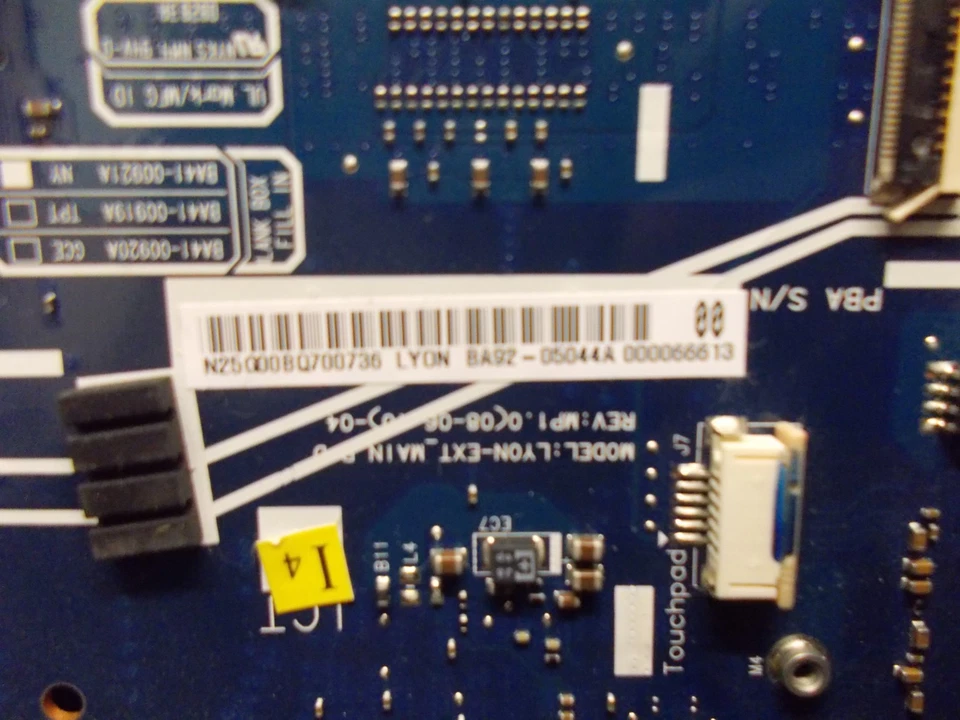 Samsung Motherboard BA92-05044B,R510 NP-R510H, DDR2, Blue #K-404-04 - Image 3 of 4