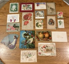 Junk Journal Lot 16  Antique Vintage Paper Ephemera As Is As Shown Lot 1567