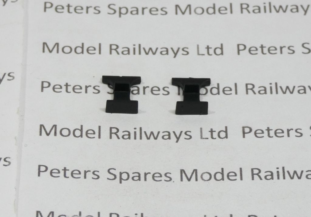 Dapol 115951 Terrier OO Gauge Step Cab Black (Pair)
