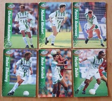 Borussia M'gladach - 6 St. Panini ran SAT.1 FUSSBALL BUNDESLIGA HINRUNDE 94/95