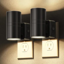 Night Light, Automatic Night Lights Plug into Wall, 2 Pack Nightlights with L...