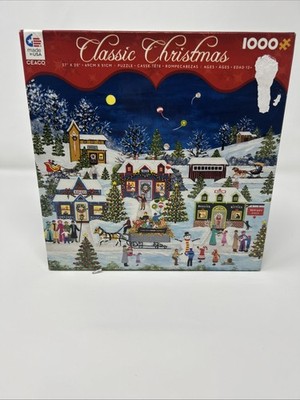 Ceaco Classic Christmas December 24th Jane Wooster Scott 1000 Pc Puzzle 100% Com