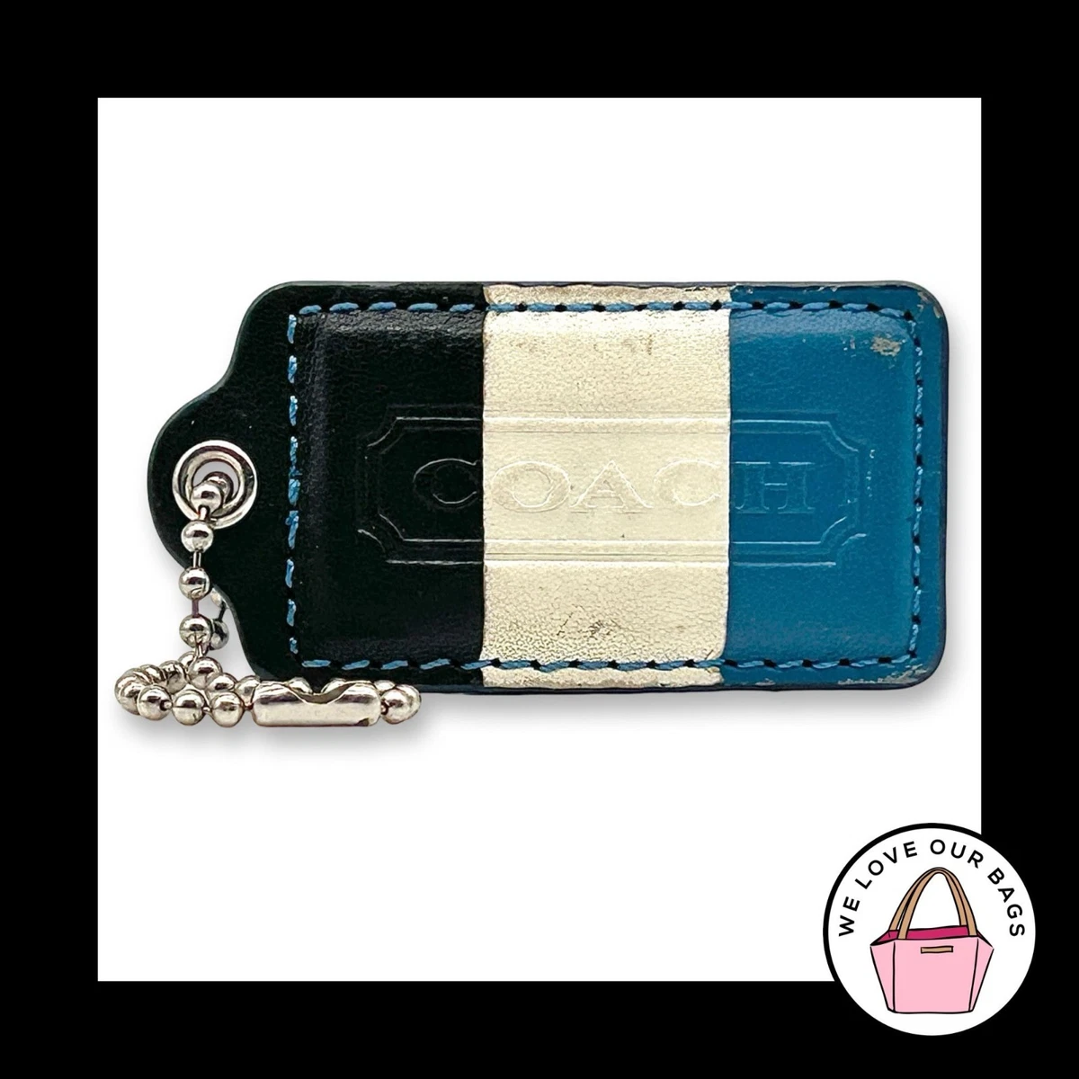 Coach Letters, Numbers & Symbols Key Chains, Rings & Finders for