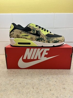 Nike Air Max 90 PRM Team Gold Light Lemon Twist - US Mens 13 - IF1721-700