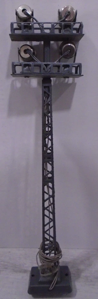 DE COLECCIÓN TYCO HO ESCALA 7.5" ALTO 4 LUCES TORRE PROYECTOR Foto 2 de 2