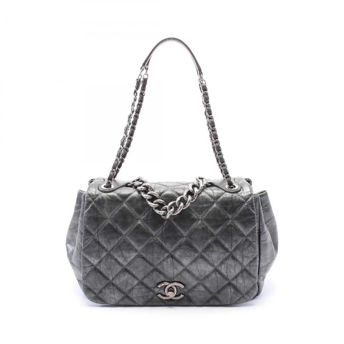 CHANEL Matelass Leather Shoulder Bag Pre-Owned for Women  