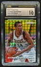 2014-15 Prizm Giannis Antetokounmpo Prizm Yellow and Red Mosaic #73 CSG 10