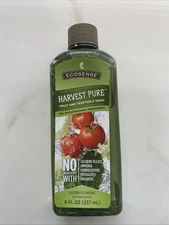 Ecosense Harvest Pure Fruit And Vegetable Wash 8 Ounce, New, Sealed