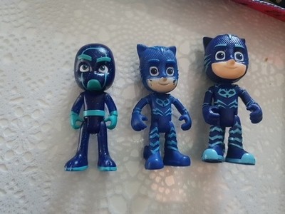 3 × Figurine Pyjamasques PJ Mask Action Figure Figuren