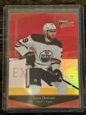 2020-21 Upper Deck Ultimate Victory Leon Draisaitl Red /350 #UV-4 Oilers