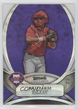 2010 Bowman Sterling Prospects Purple Refractor 1/10 Sebastian Valle #BSP-SV a2f