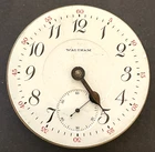 Antique 1907 Waltham PS Bartlett 1892 Pocket Watch Movement Parts/Repair 18s 17j