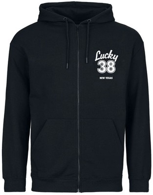 Fallout Kapuzenjacke Unisex Lucky 38 Dice schwarz Bethesda, Fan-Merch, Gaming