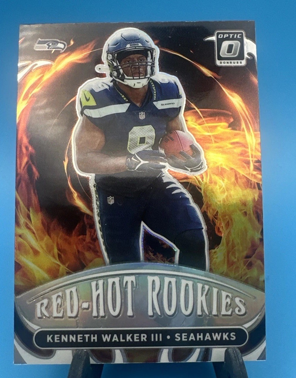 Kenneth Walker III Panini Donruss Optic Red Hot Rookies #RHR7 Base