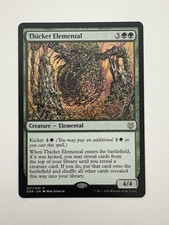 Thicket Elemental MTG Magic the Gathering Card NM Near Mint DDR