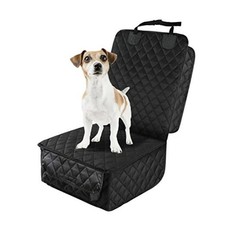 Waterproof Front Seat Car Cover, Full Protection Dog Car Seat Cover  black
