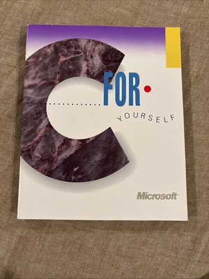 Microsoft QuickC: C for Yourself