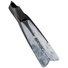 SEAC Talent Fins for Spearfishing and Freediving, Grey, 12.5-13.5