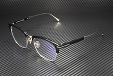 Tom Ford FT5590-F-B 001 Shiny Black Clear Lens Plastic 52 mm Men's Eyeglasses