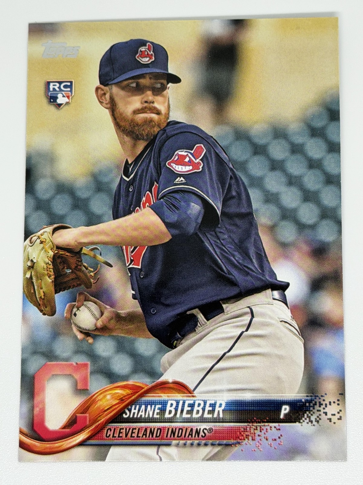 Shane Bieber 2018 Topps Update #US198 Rookie Cleveland Indians