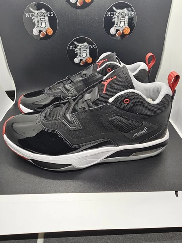 Jordan Stay Loyal 3 'Black Varsity Red' Men's Basketball Shoes Brand New Size 10 - Picture 4 of 9