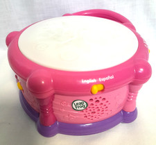 Leap Frog Learn Groove Color Play Bilingual Learning Pink Drum Lights Music