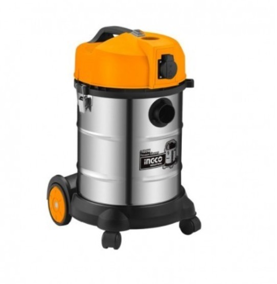 Miglior Bidone Aspiratutto 30 Litri Acciaio Inox 1200W - Spedizione Rapida