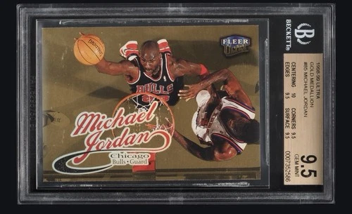 1998 Fleer Jordan BGS 9.5