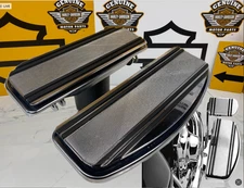 OEM 86-26 Touring Rider Driver D FloorBoards Foot Boards Narrow Band Billet