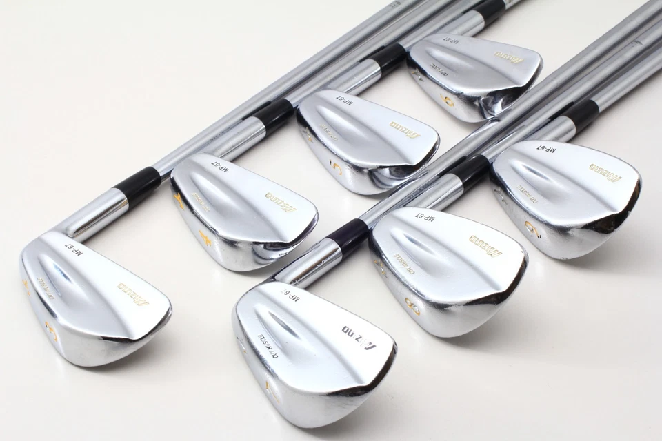7Pcs MIZUNO MP-67 Iron set 3-4-5-6-7-8-9 Stiff Flex Dynamic Gold Shaft RH Irons - Image 2 of 4