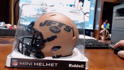NEW YORK JETS SALUTE TO SERVICE 2022 REPLICA MINI HELMET NFL RIDDELL | eBay