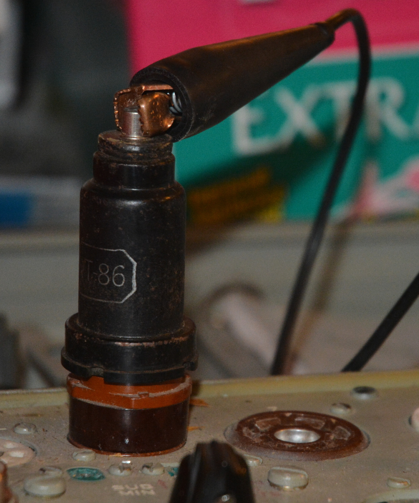 Ken-Rad VT-86 / 6K7 Vacuum Tube - Tested Good on TV-7D/U Tester