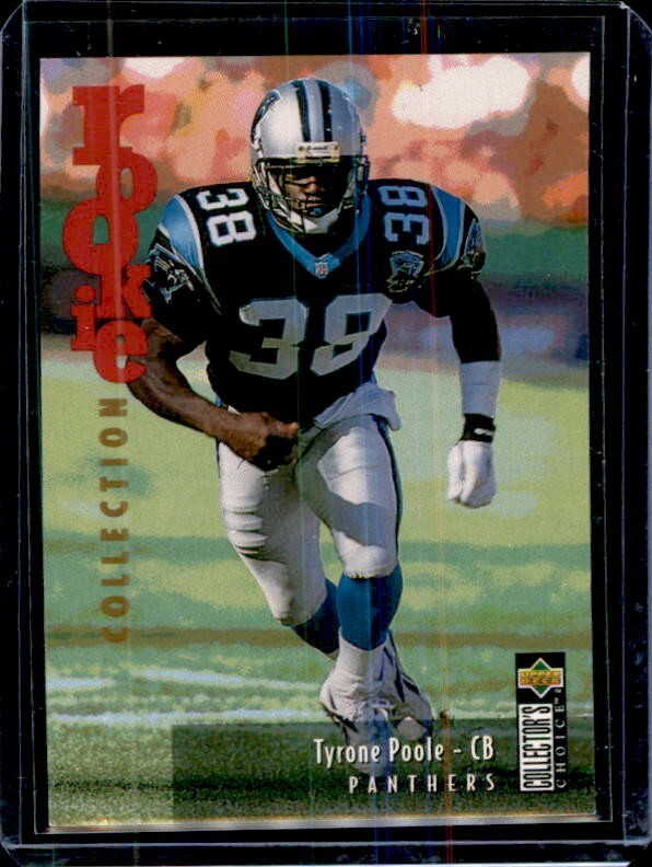 1995 Upper Deck Collector's Choice Update - [Base] #U7 - Tyrone Poole rc