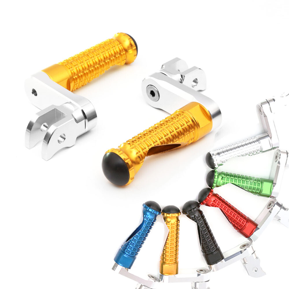 MPRO 1.5 inch Extended Gold Front Foot Pegs Fit MT10 FZ10 1619 20 21