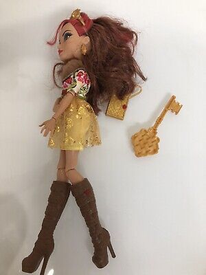 Ever After High Rosabella Beauty Doll With Accessories EUC / HTF