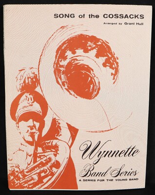 Song Of The Cossacks Sheet Music Score Wynette Band Series