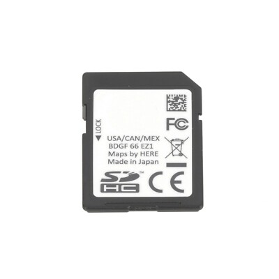 OEM NEW Mazda Navigation GPS  SD Card 2019-20 3 CX-30 BDGF-66-EZ1