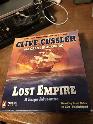 LOST EMPIRE by CLIVE CUSSLER UNABRIDGED 10 CDs AUDIOBOOK Set Complete